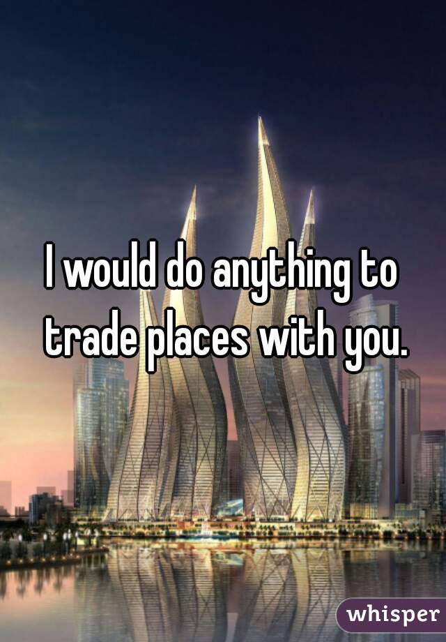 trade places meaning