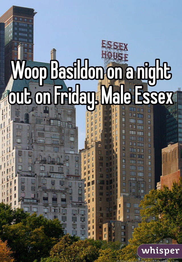 Woop Basildon on a night out on Friday. Male Essex