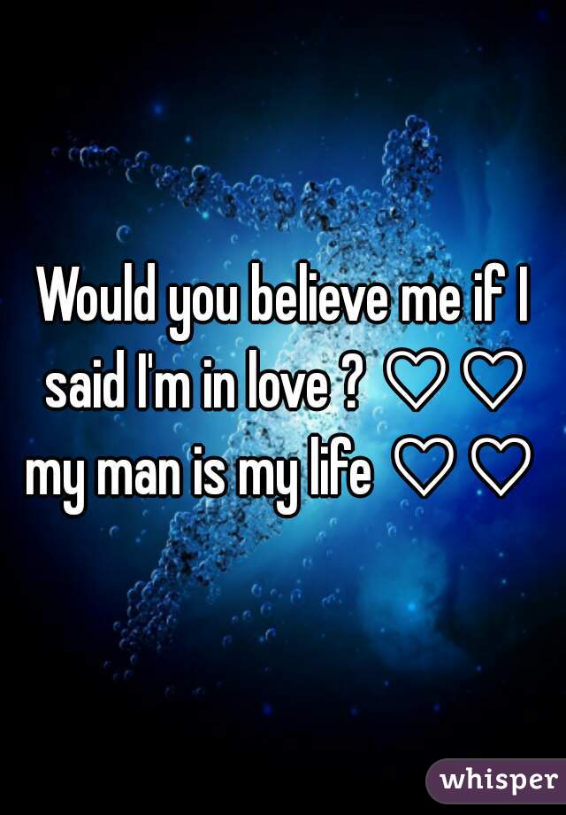 Would you believe me if I said I'm in love ? ♡♡♡
my man is my life ♡♡♡