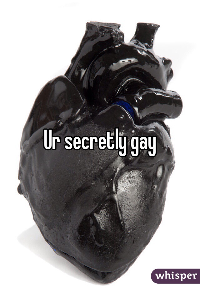 Ur secretly gay