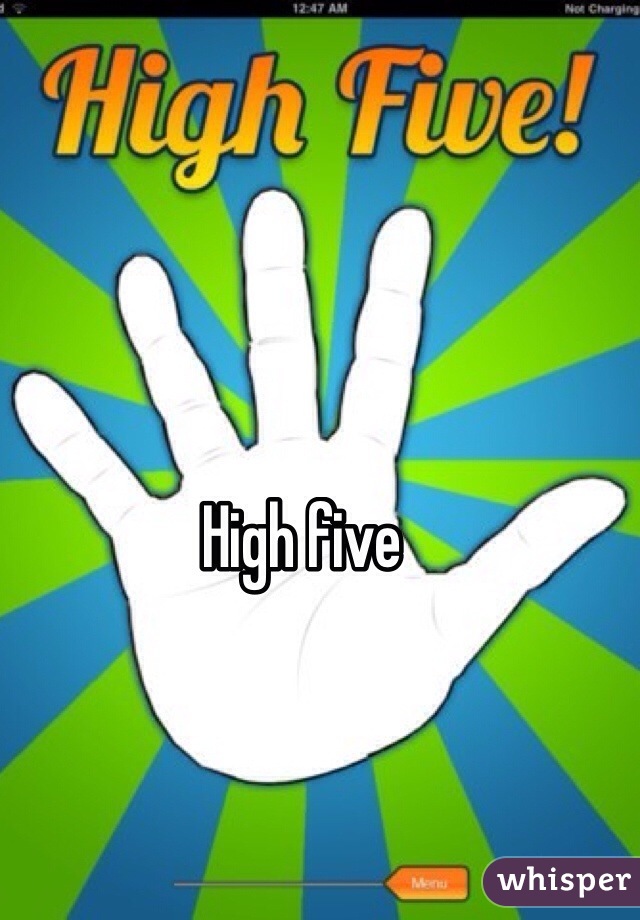 High five