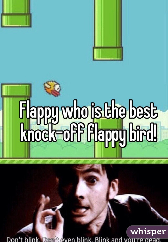 Flappy who is the best knock-off flappy bird!
