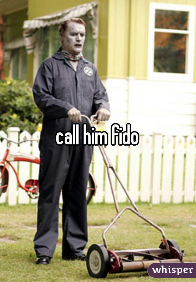 call him fido