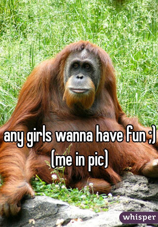 any girls wanna have fun ;)

(me in pic)