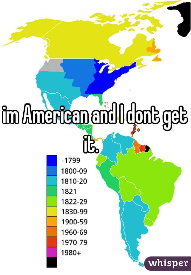 im American and I dont get it.   
