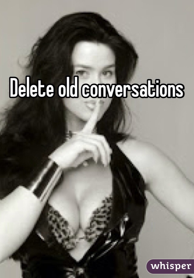 Delete old conversations 