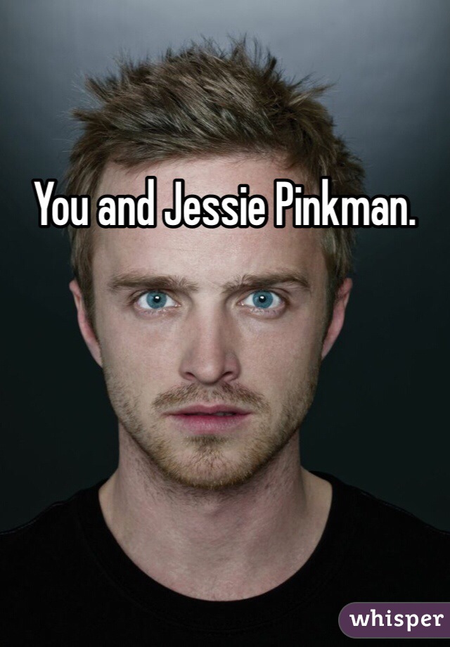 You and Jessie Pinkman. 