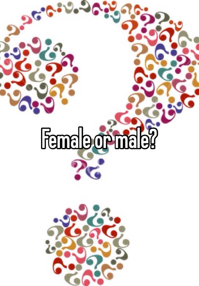 female-or-male