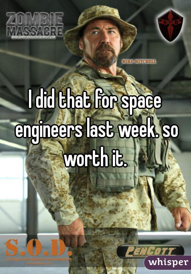 I did that for space engineers last week. so worth it. 