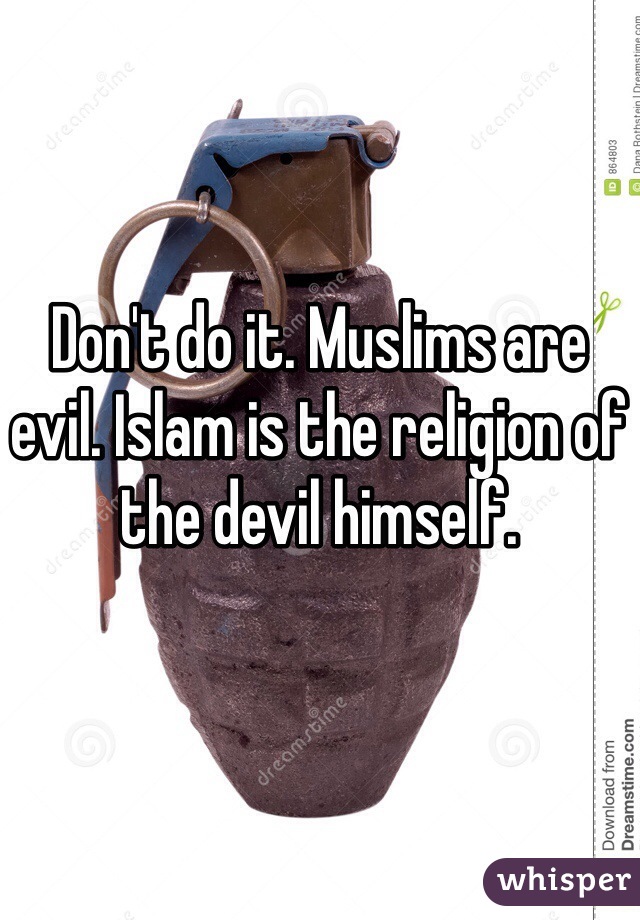 Don't do it. Muslims are evil. Islam is the religion of the devil himself. 