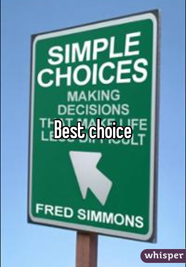 Best choice 