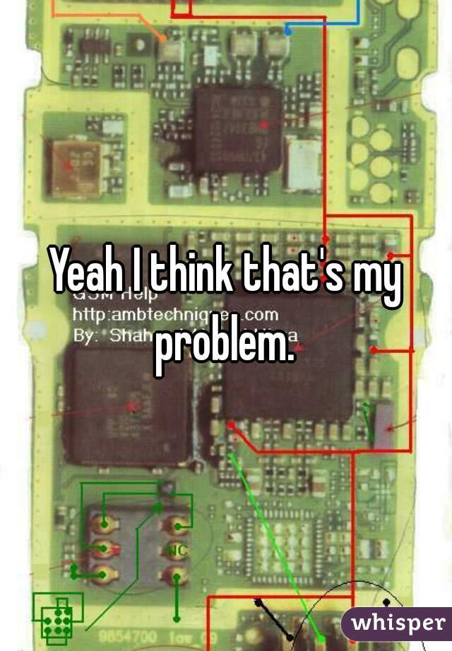 Yeah I think that's my problem. 