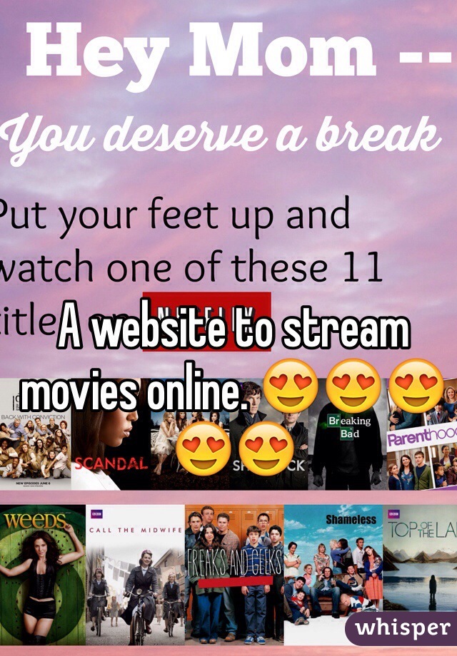 A website to stream movies online. 😍😍😍😍😍