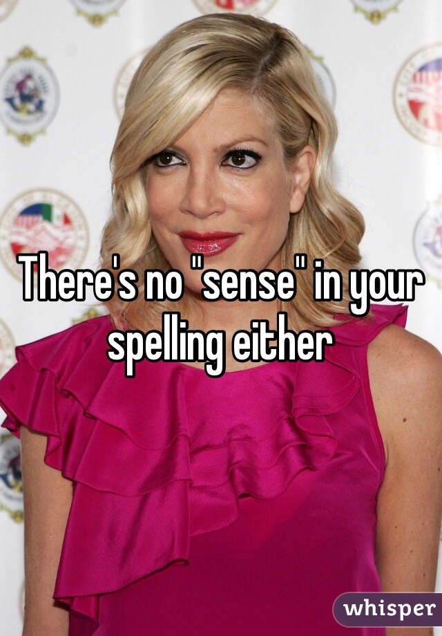 there-s-no-sense-in-your-spelling-either