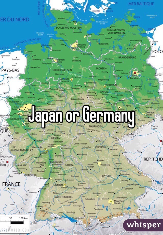 Japan or Germany 