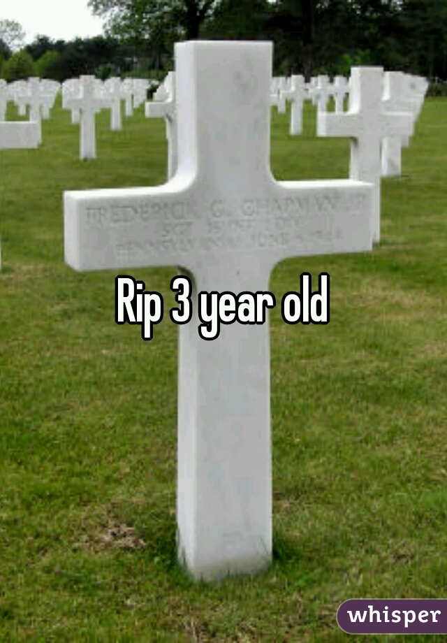 Rip 3 year old