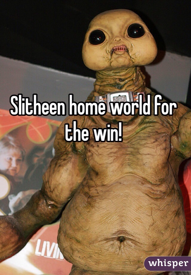 Slitheen home world for the win!