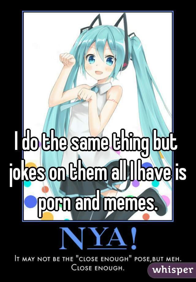 I do the same thing but jokes on them all I have is porn and memes.