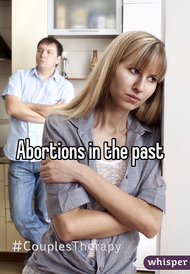 Abortions in the past