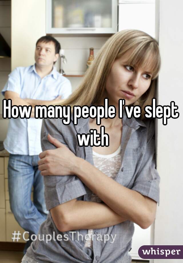 How many people I've slept with