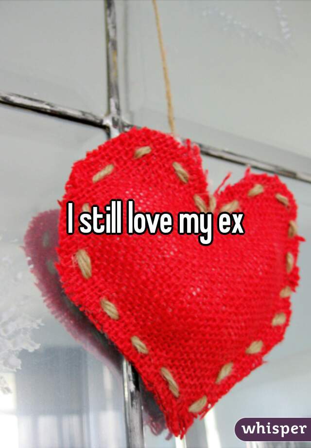 I still love my ex