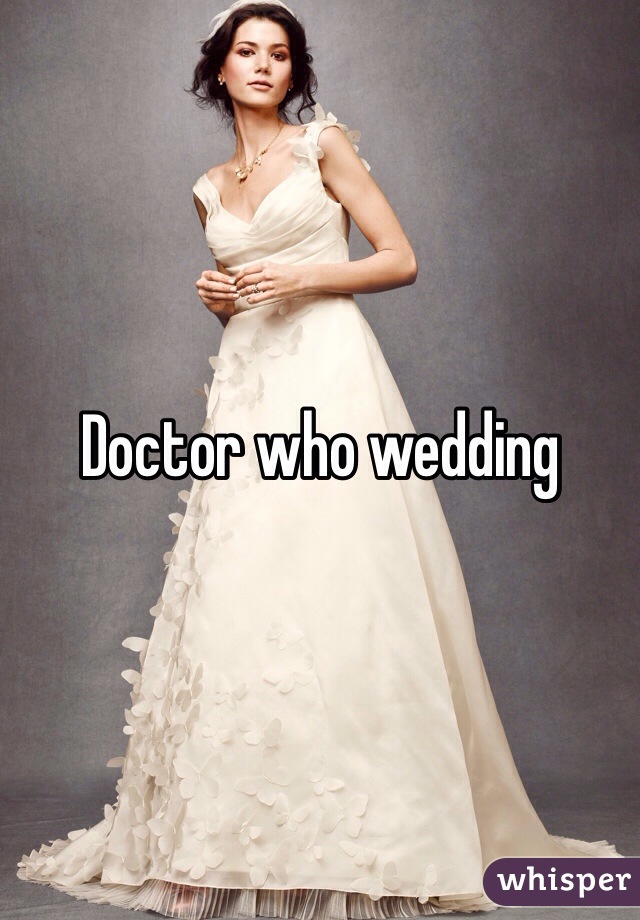 Doctor who wedding