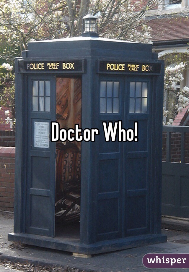 Doctor Who! 