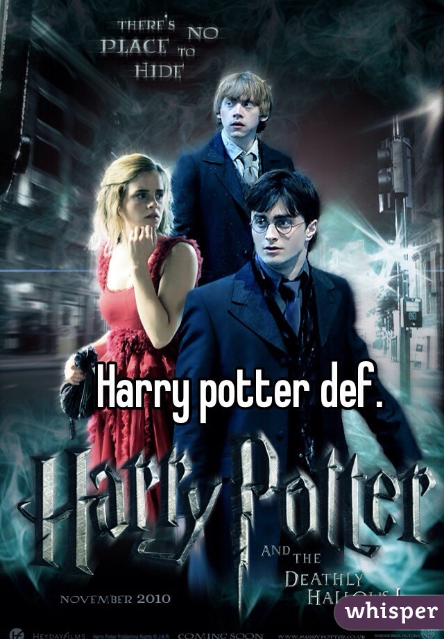 Harry potter def.