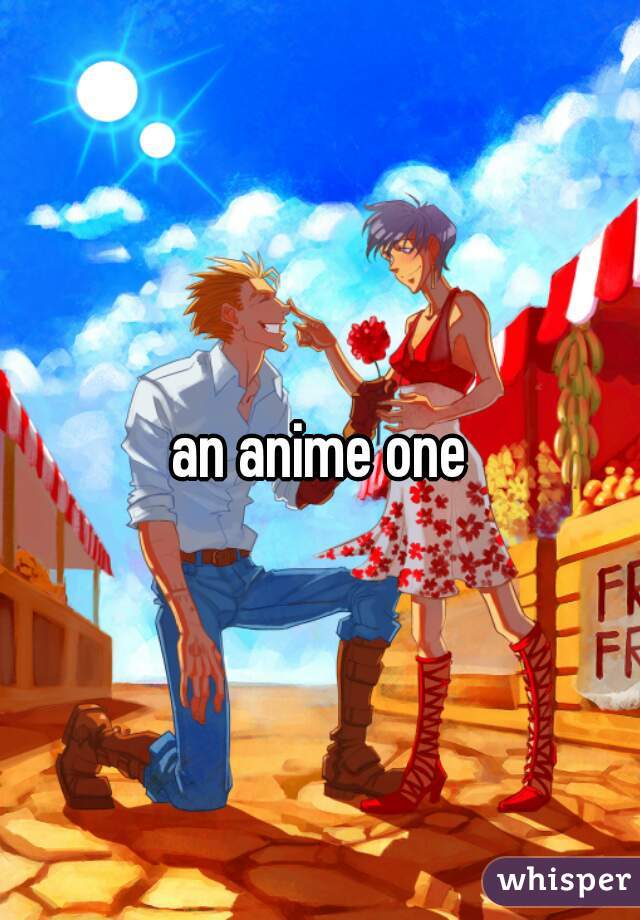 an anime one