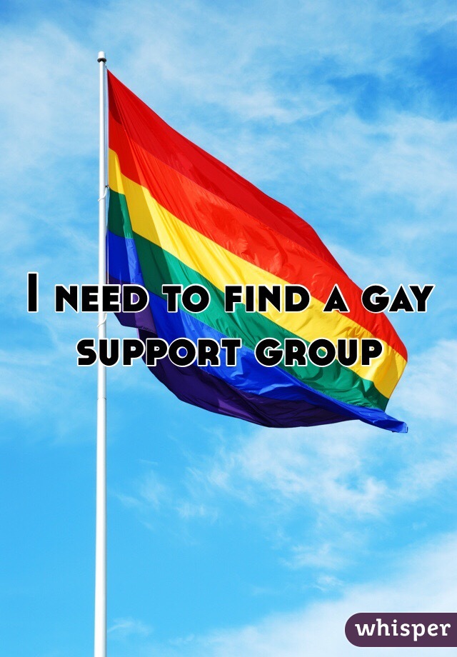 I need to find a gay support group