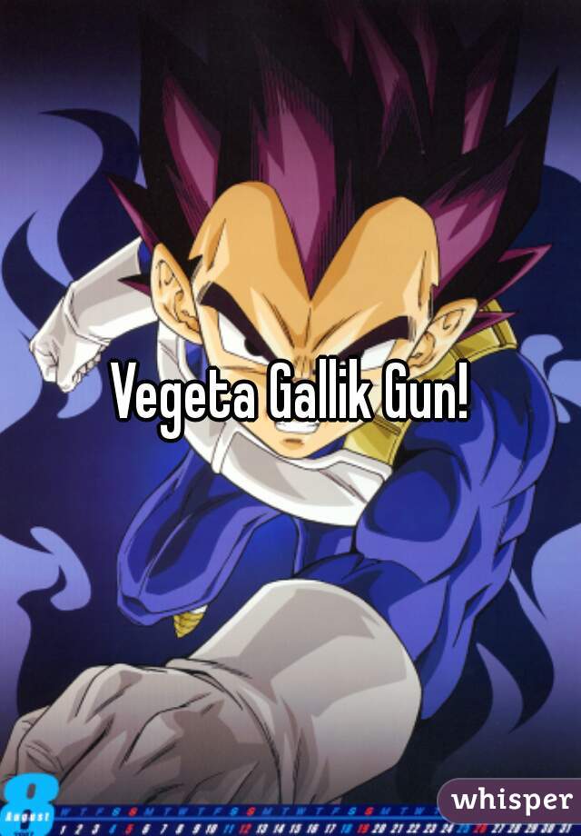 Vegeta Gallik Gun!