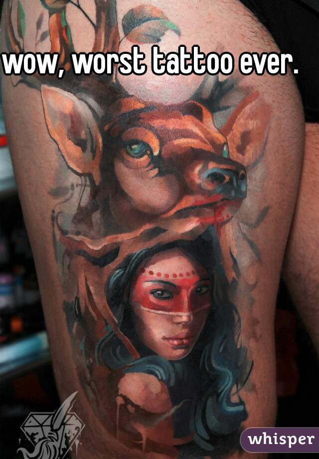 wow, worst tattoo ever. 