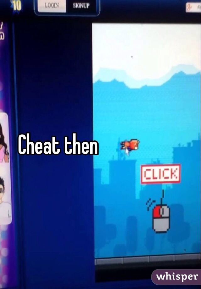 Cheat then
