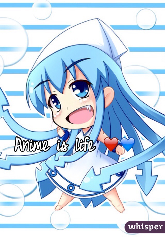 Anime is life ❤️💙