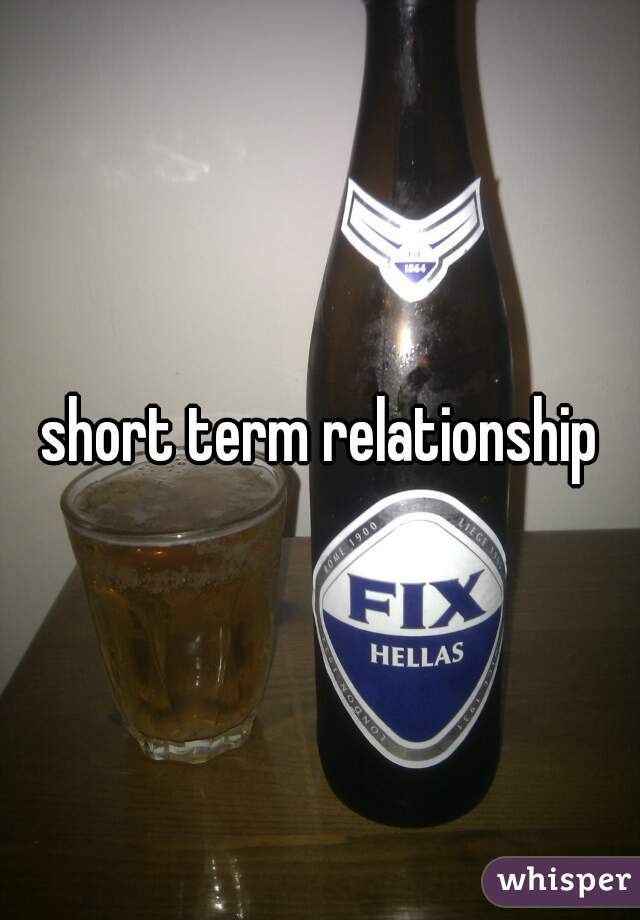 short term relationship