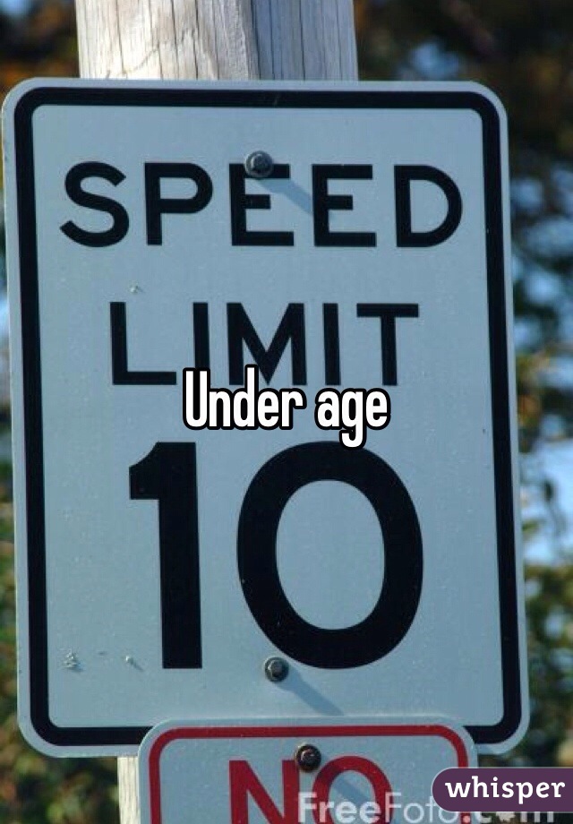 Under age
