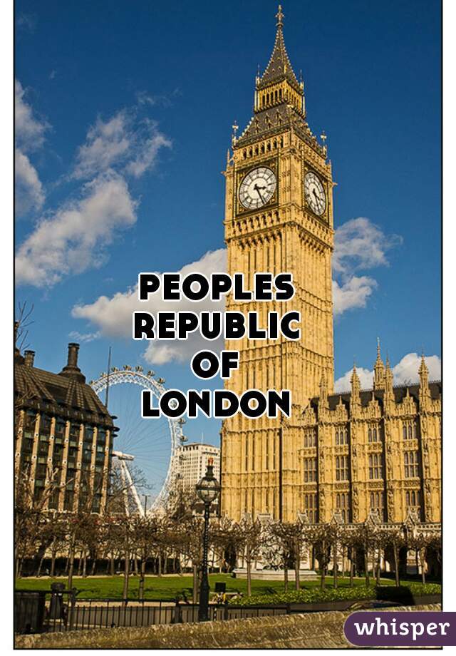 peoples
 republic 
of
 london 