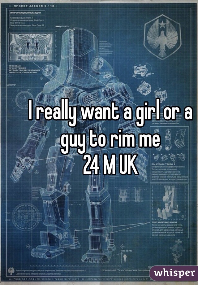 I really want a girl or a guy to rim me
24 M UK