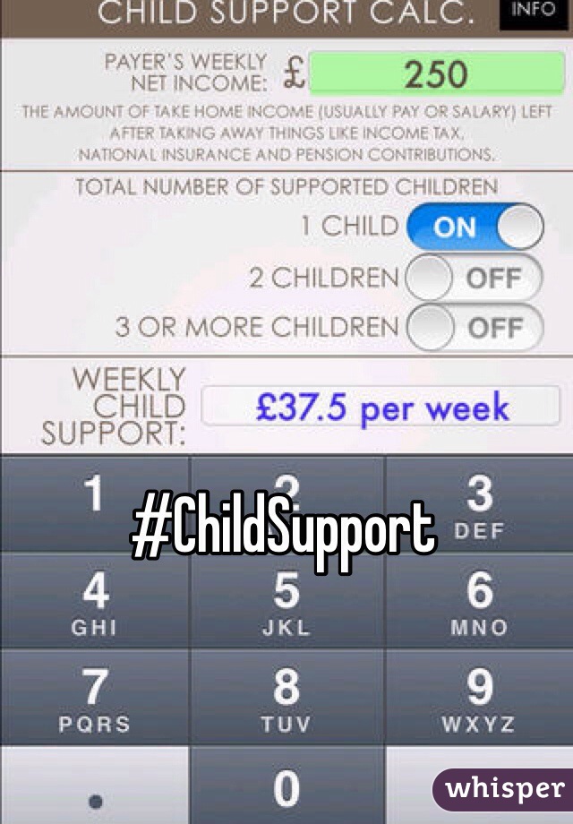 #ChildSupport