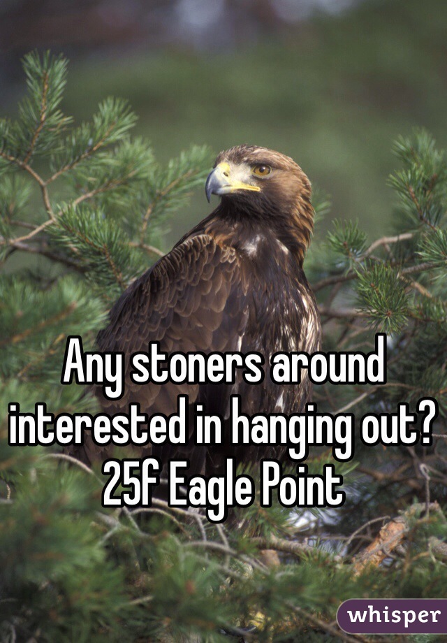 Any stoners around interested in hanging out? 25f Eagle Point