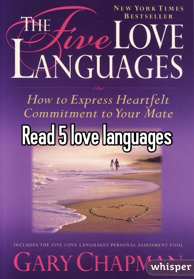 Read 5 love languages