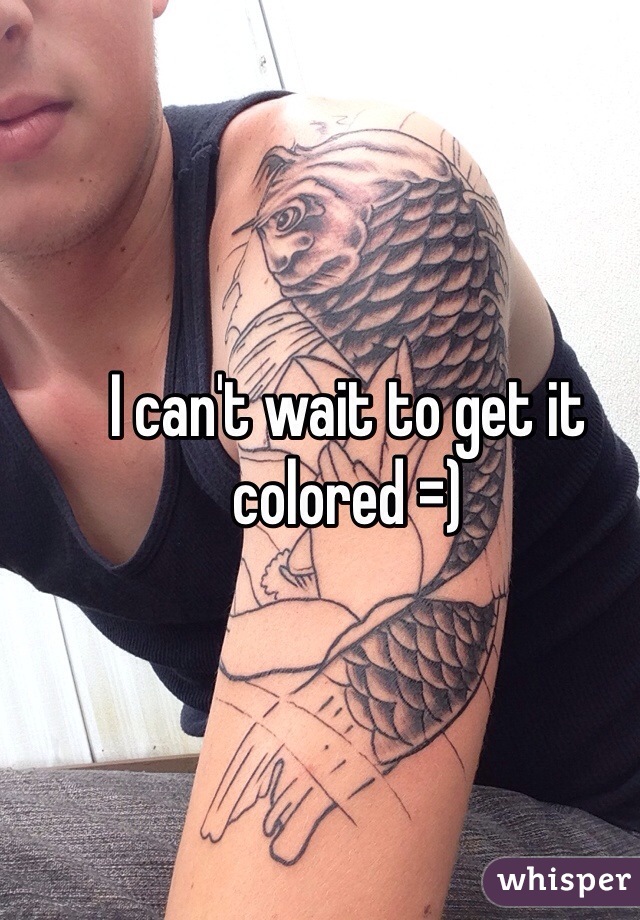 I can't wait to get it colored =)