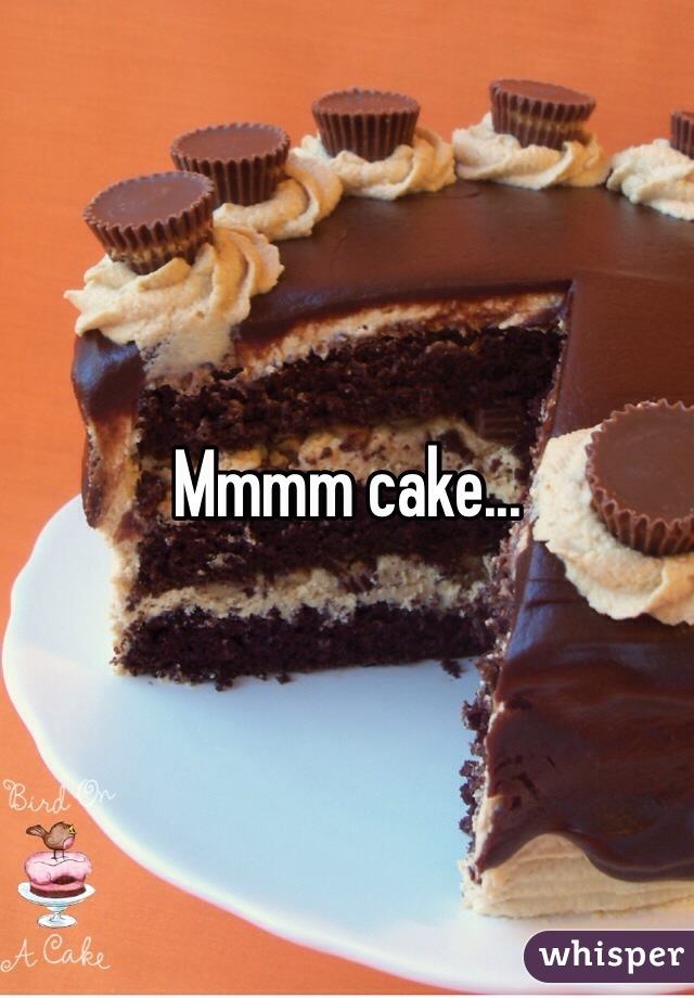 Mmmm cake... 