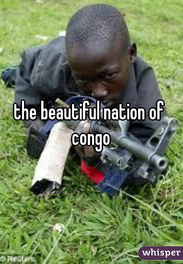 the beautiful nation of  congo 