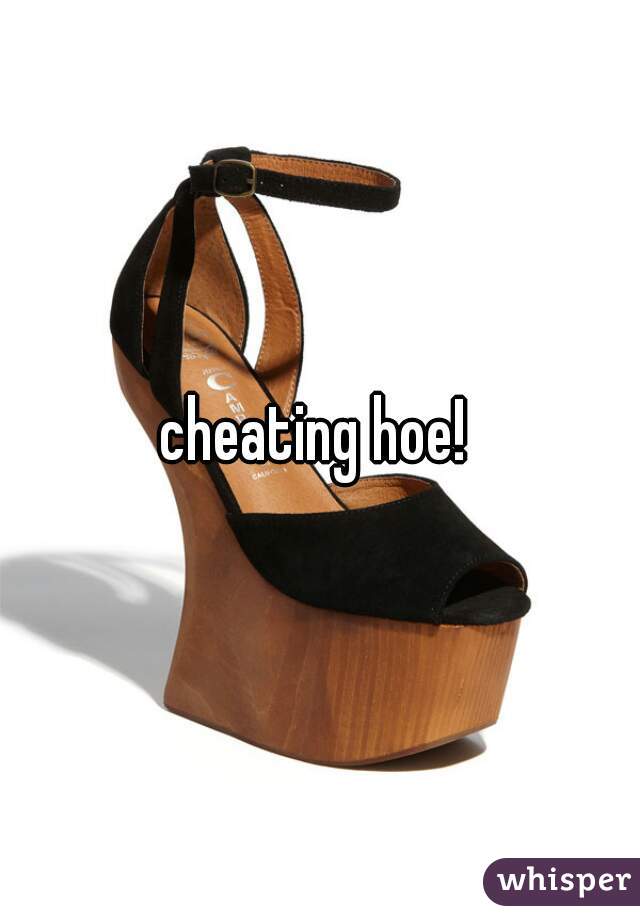 cheating hoe! 