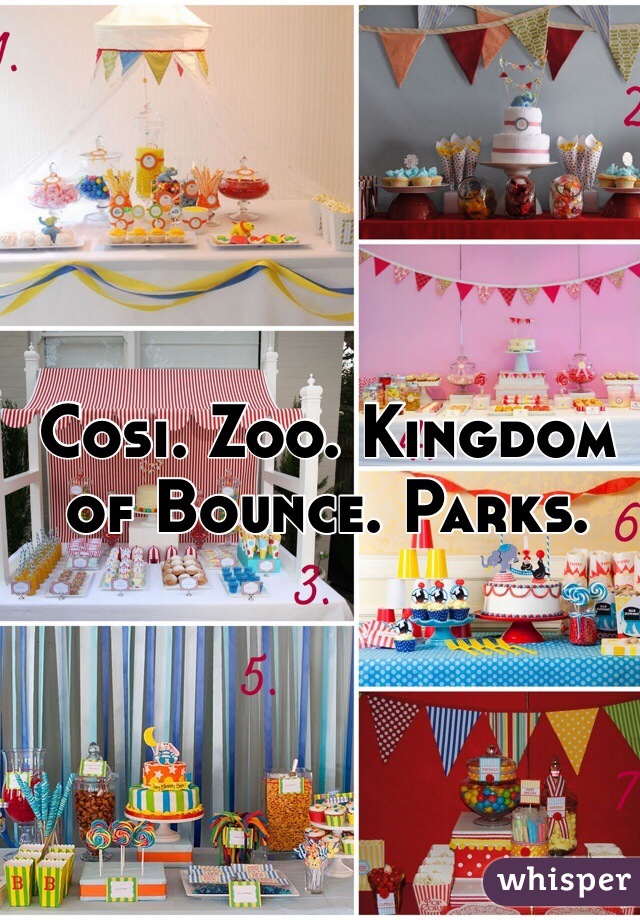 Cosi. Zoo. Kingdom of Bounce. Parks. 