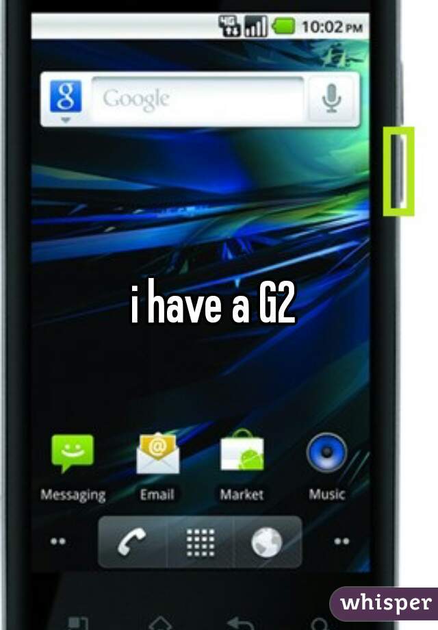 i have a G2 
