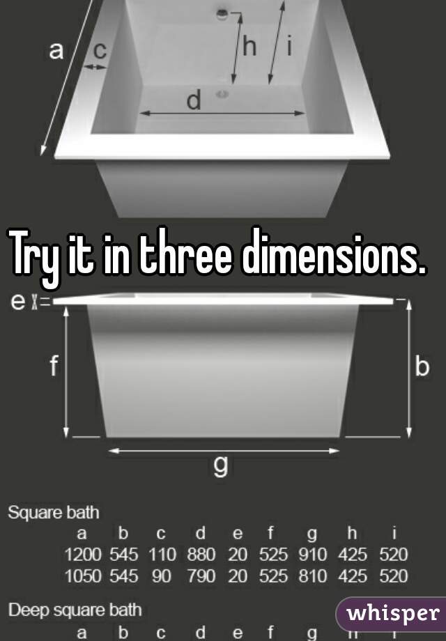Try it in three dimensions. 