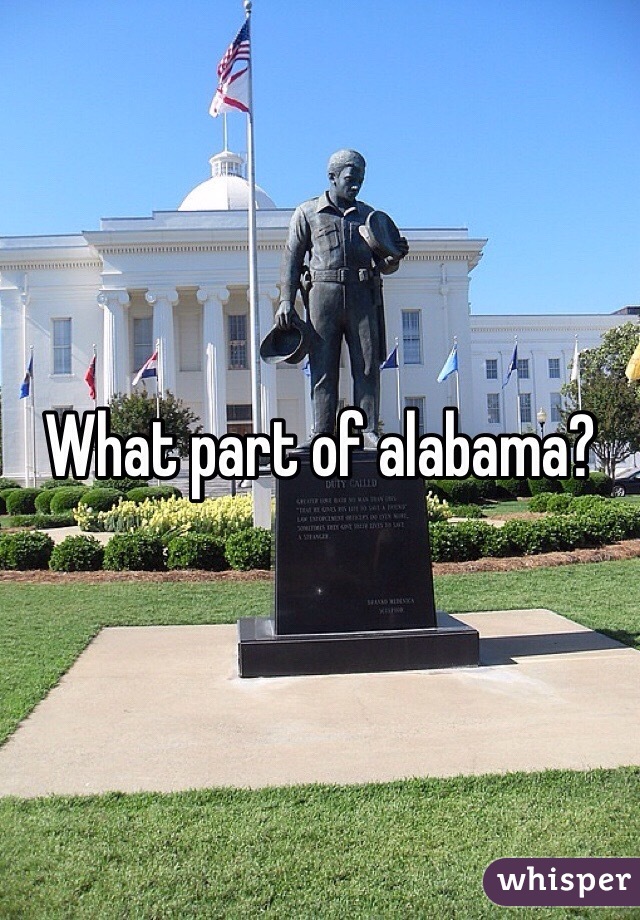 What part of alabama?