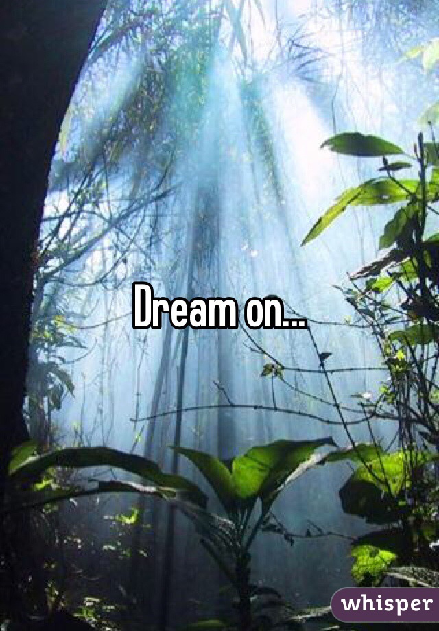 Dream on...
